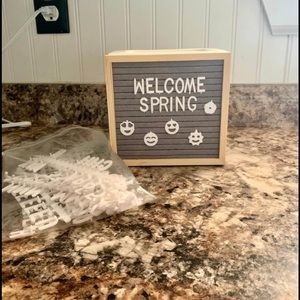 Scentsy letterboard warmer